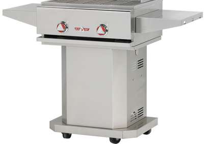 Delta Heat 26" Pedestal Base (Grill not included): click to enlarge