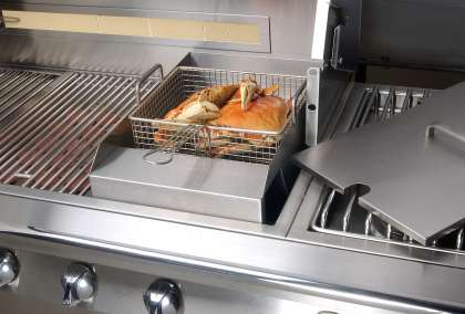Alfresco Grill Mounted Steamer / Fryer: click to enlarge