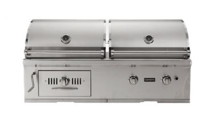 Coyote 50" Hybrid Gas and Charcoal Grill: click to enlarge