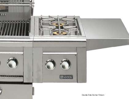 Lynx Cart Mounted Double Side Burner: click to enlarge