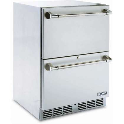 Lynx 24" Two Drawer Refrigerator: click to enlarge