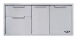 DCS 48&quot; Triple Access Drawer Propane Tank Storage Combo , Stainless Steel