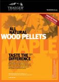 Traeger Maple Wood Pellets - 20lb Bag