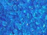 Crystal Turqoise Crushed Fire Glass
