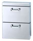 Lynx Utility Drawers - Two Extra Large Drawers w/ 5&quot; Offset Handles