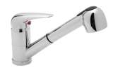 Coyote Pullout Faucet w/ Chrome Finish