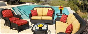 Small photographs of outdoor furniture available at Nevada Outdoor Living